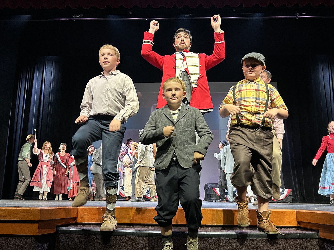 Christian Community Theater's production of "The Music Man" opens at 7 tonight at the Midge and Pepper Smock Family Theatre at The Kroc.