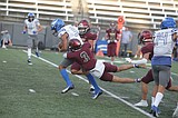 PREP FOOTBALL: Viking statement ... Coeur d'Alene picks Montana-bound Flowers four times in 27-21 win over two-time 5A champion Rigby