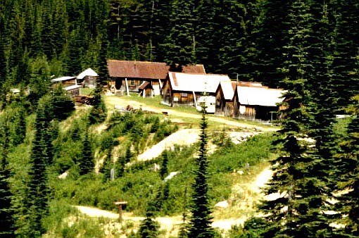 The Gildersleeve Mine where the potluck lunch will take place along with panning for gold. (Bill Pike photo)