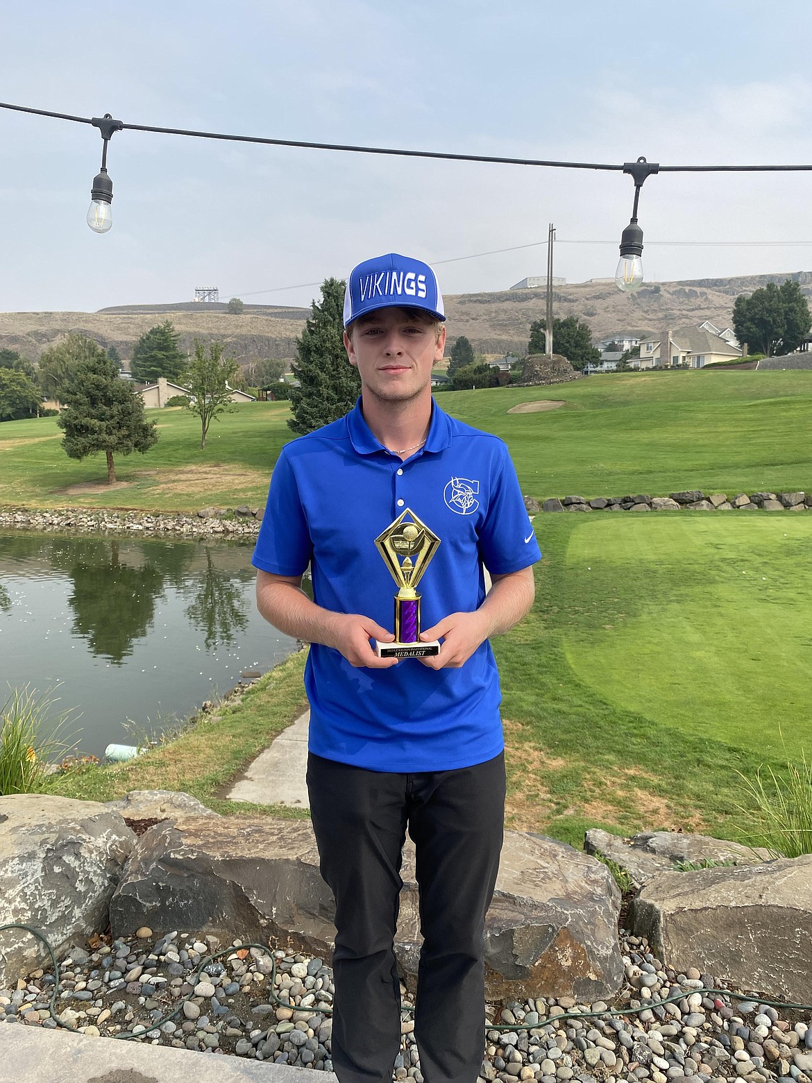 Courtesy photo
Coeur d'Alene senior Trey Nipp claimed medalist honors in a playoff at Tuesday's Lewiston Invitational at Lewiston Country Club.