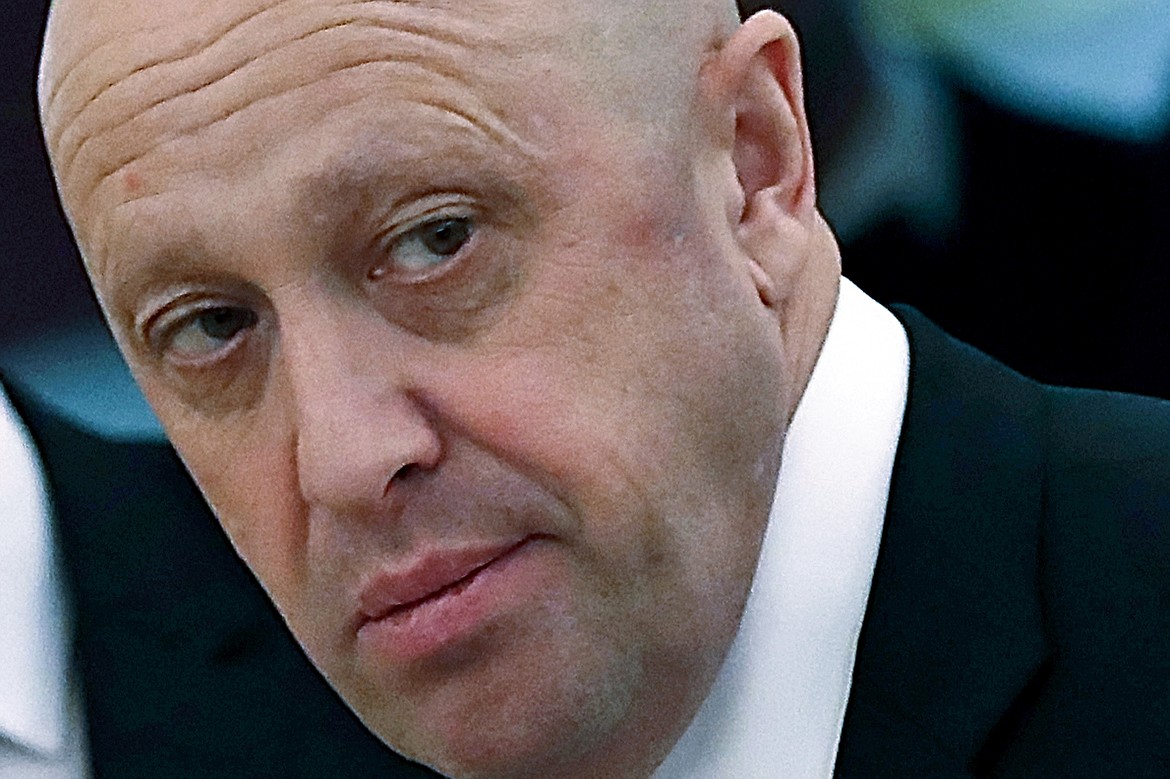 Russian businessman Yevgeny Prigozhin is shown prior to a meeting of Russian President Vladimir Putin and Chinese President Xi Jinping in the Kremlin in Moscow, Russia, on July 4, 2017. A business jet en route from Moscow to St. Petersburg crashed Wednesday Aug. 23, 2023, killing all ten people on board, Russian emergency officials said. Mercenary chief Yevgeny Prigozhin was on the passenger list, officials said, but it wasn't immediately clear if he was on board. (Sergei Ilnitsky/Pool via AP, File)