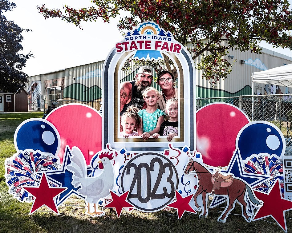 Going to the Fair: Parents Chuck and Stormy with their three kiddos, Pasley, Roselee and Kinsleigh.
