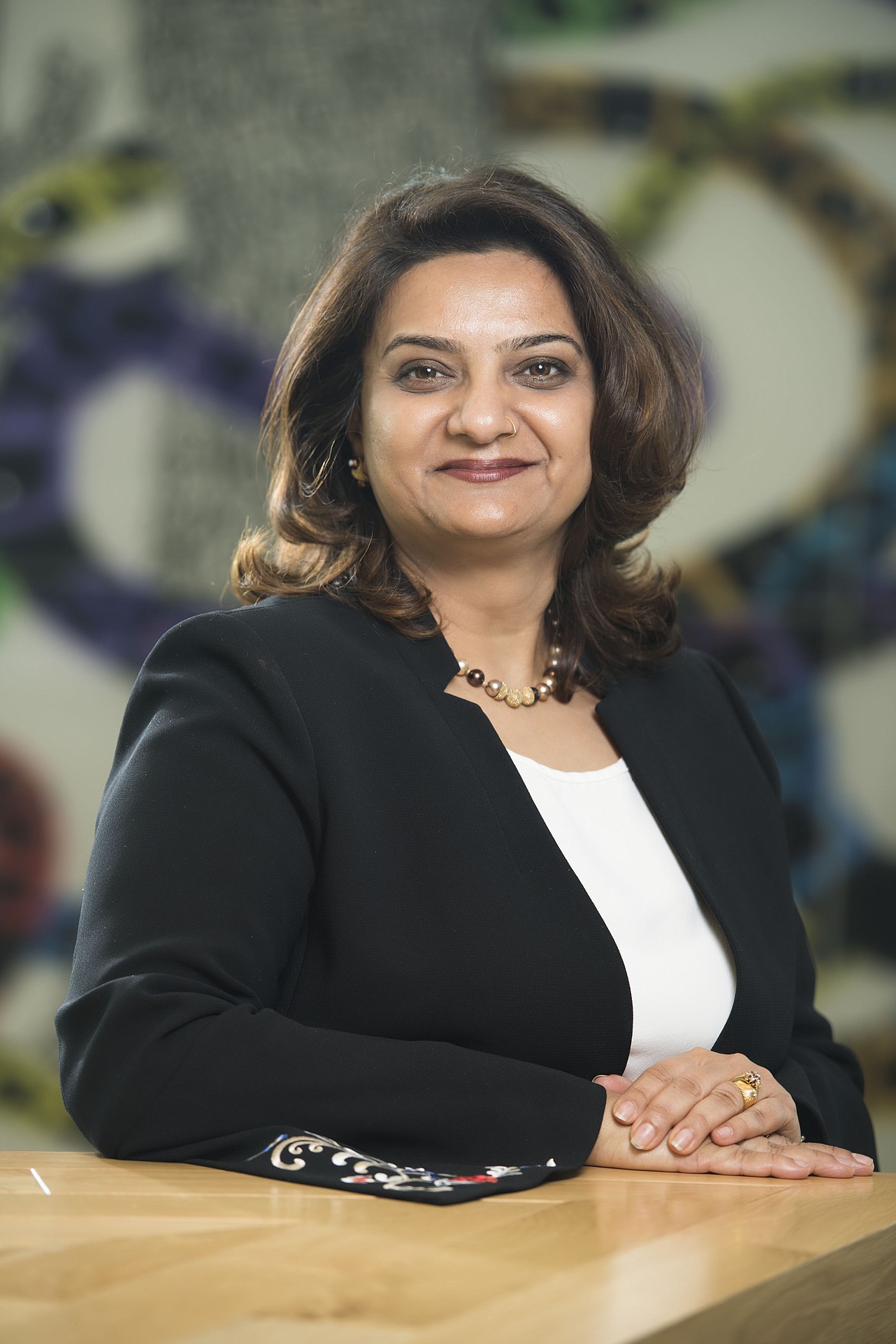 Faiza Khoja, Central Washington University’s new Dean of the College of Business. Khoja accepted the position in June and began working at the university in mid August.