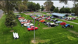 The 2022 Community Days car show filled the park lawn with cool rides.