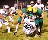 PREP FOOTBALL: A Weil to figure it out ... Lakeland junior carries Hawks past Lake City