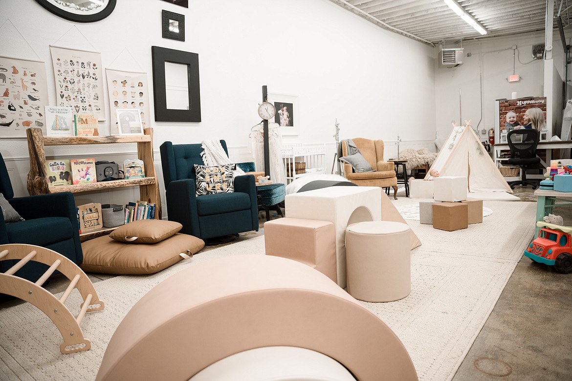 Nature Baby Outfitter’s second location on First Avenue East includes its larger item inventory along with a community space. (Courtesy photo)
