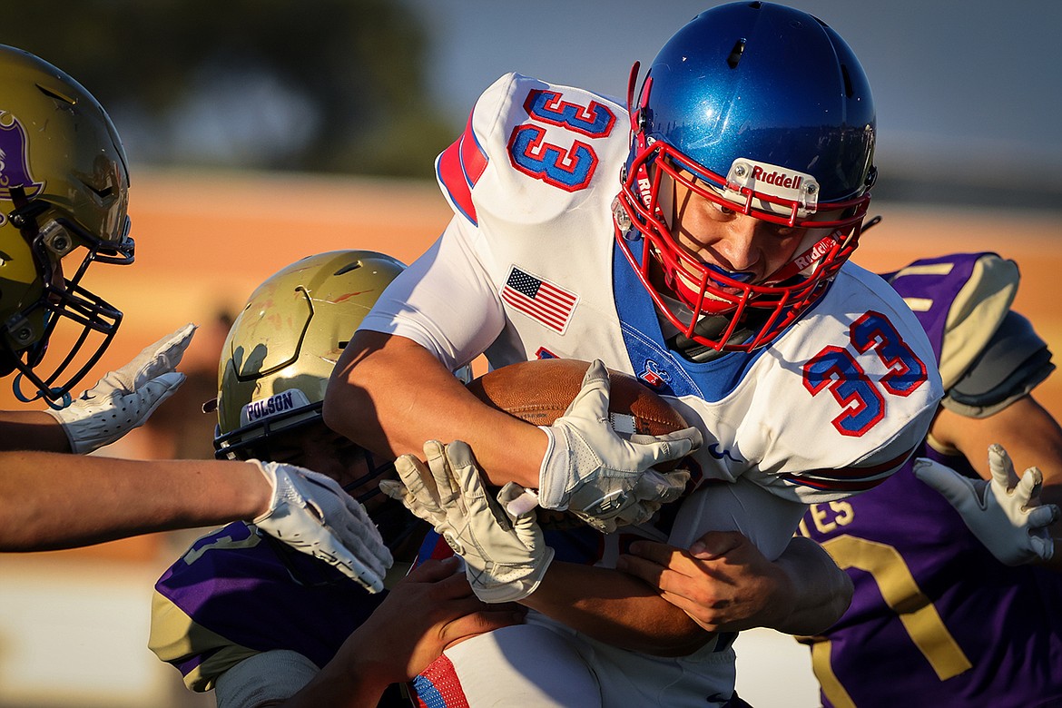 PHOTOS: Vikings football's 55-20 win at Polson