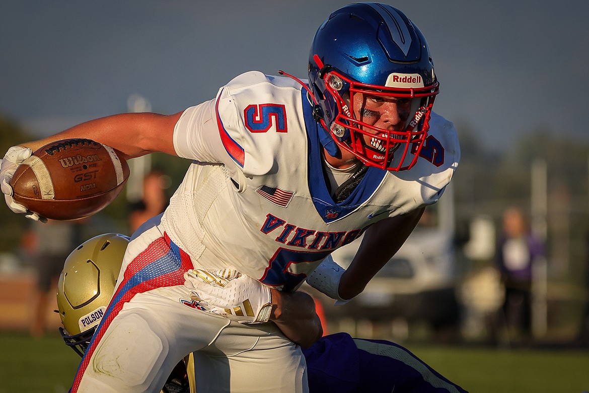 PHOTOS: Vikings football's 55-20 win at Polson