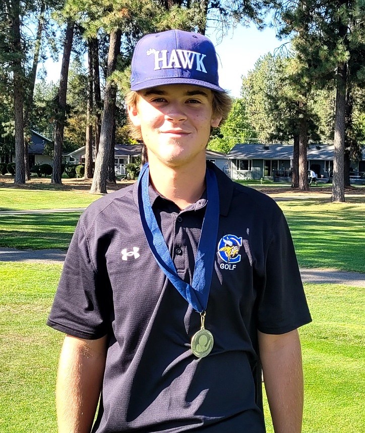 Courtesy photo
Coeur d'Alene junior Grant Potter was boys medalist with a 4-under-par 68 on Monday at the Lake City Invitational at the Coeur d'Alene Golf Club.