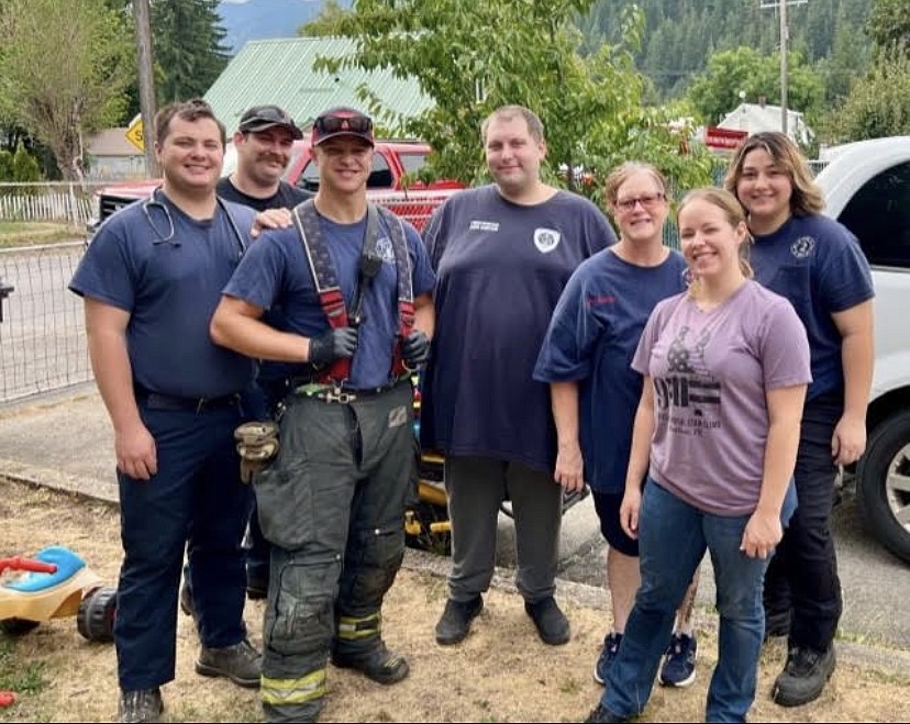 Melanie Shelton and fellow members of the Shoshone County District One paramedic team responded to the 911 call when Barbara Ellsworth suddenly went into labor on Aug. 21. "I feel honored to be able to provide that care," Shelton said.

This is only the second home delivery that the department has experienced in 12 years, District One Fire Chief John Miller said.