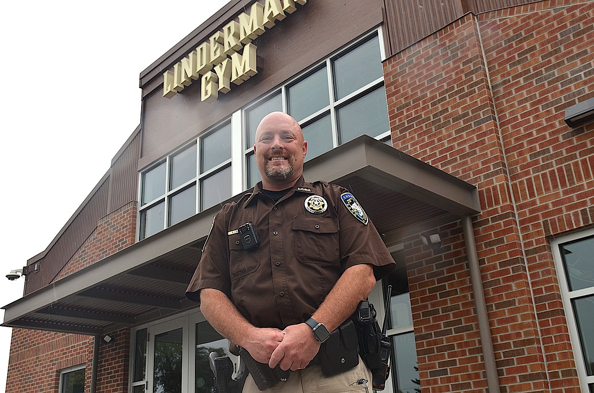 Lake County deputy Nate Lundeen was recently named Montana's School Resource Office of the Year for his work in Polson Schools. (Kristi Niemeyer/Leader)