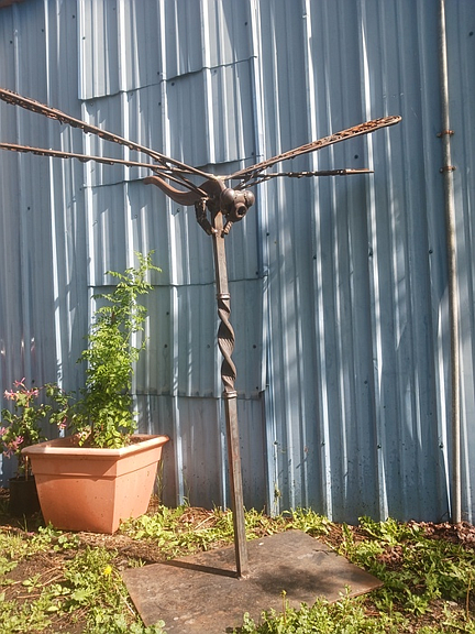 “Dragonfly”  by Holly Burk is proposed for Coeur d'Alene's ArtCurrents program.