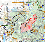 Ridge Creek Fire containment now 35%