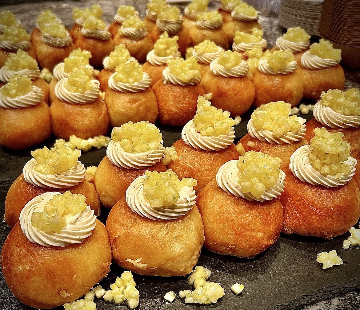 The rum baba exotique from Swift Creek Cafe. (Courtesy photo)