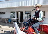 Yodeler Gustafson at Sunday Market