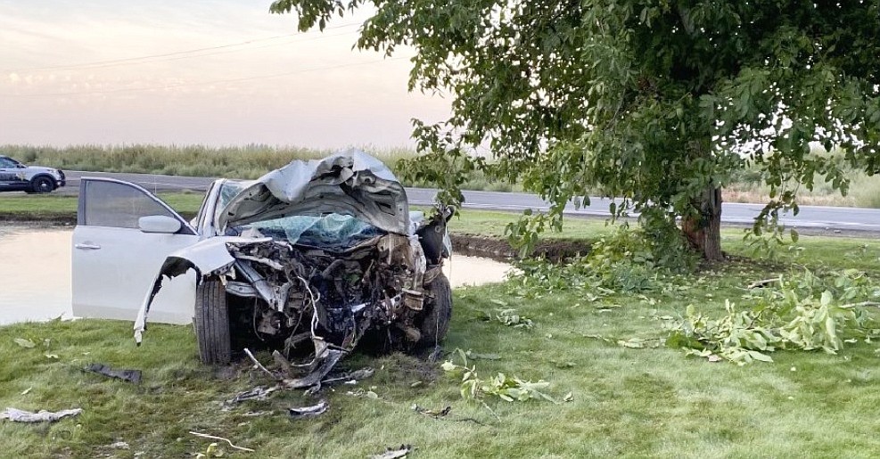 A 19-year-old Royal City man is in critical condition after a high-speed single-vehicle collision near Quincy Tuesday.