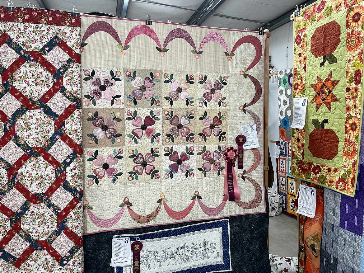 Quilts will be one of the homemade items on display at the Wheat Land Communities’ Fair, which begins today in Ritzville.