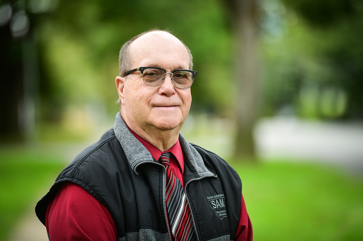 Kalispell Public Schools Superintendent Randy Cline on Thursday, Aug. 31. (Casey Kreider/Daily Inter Lake)