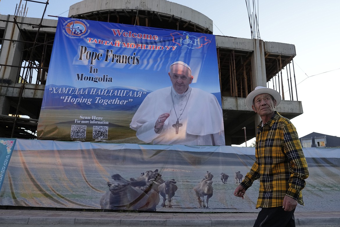 Pope Heads To Mongolia To Complete Centuries-old Mission | Bonner ...