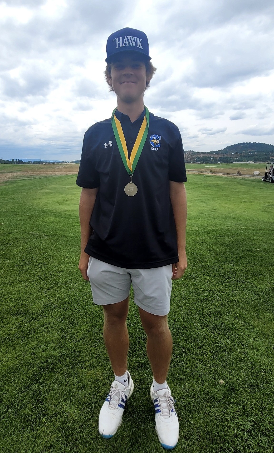 Courtesy photo
Coeur d'Alene High junior Grant Potter won boys medalist honors after shooting an even par 73 at Thursday's Lakeland Invitational at The Links Golf Club in Post Falls.