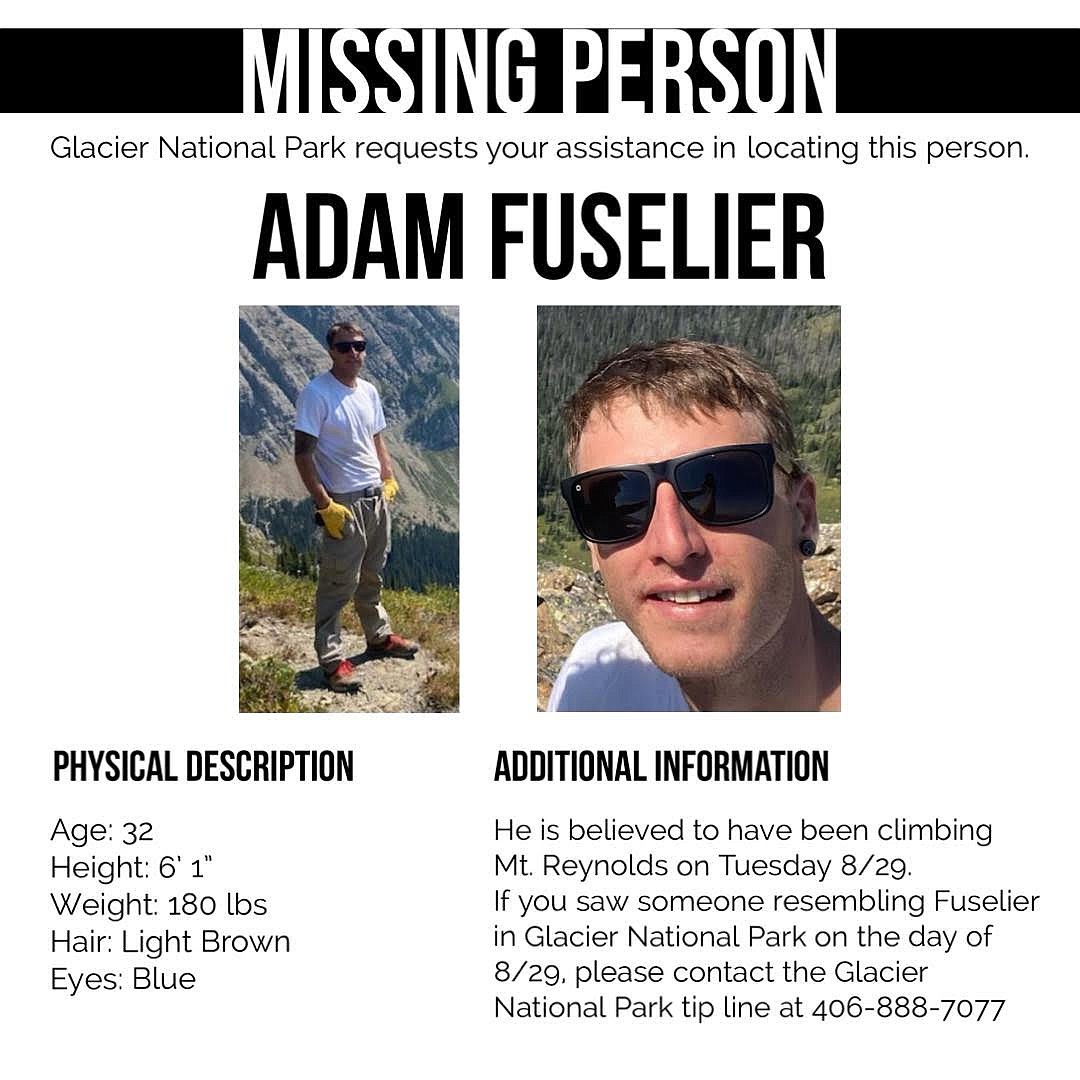 Search continues for missing climber in Glacier National