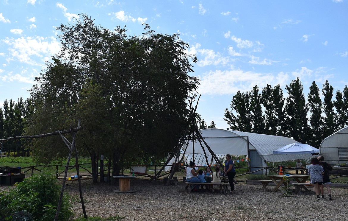 The Learning Garden at Cloudview Farm, where the Garden Party fundraising event will be held Sept. 16, and where Cloudview holds several of its educational programs.