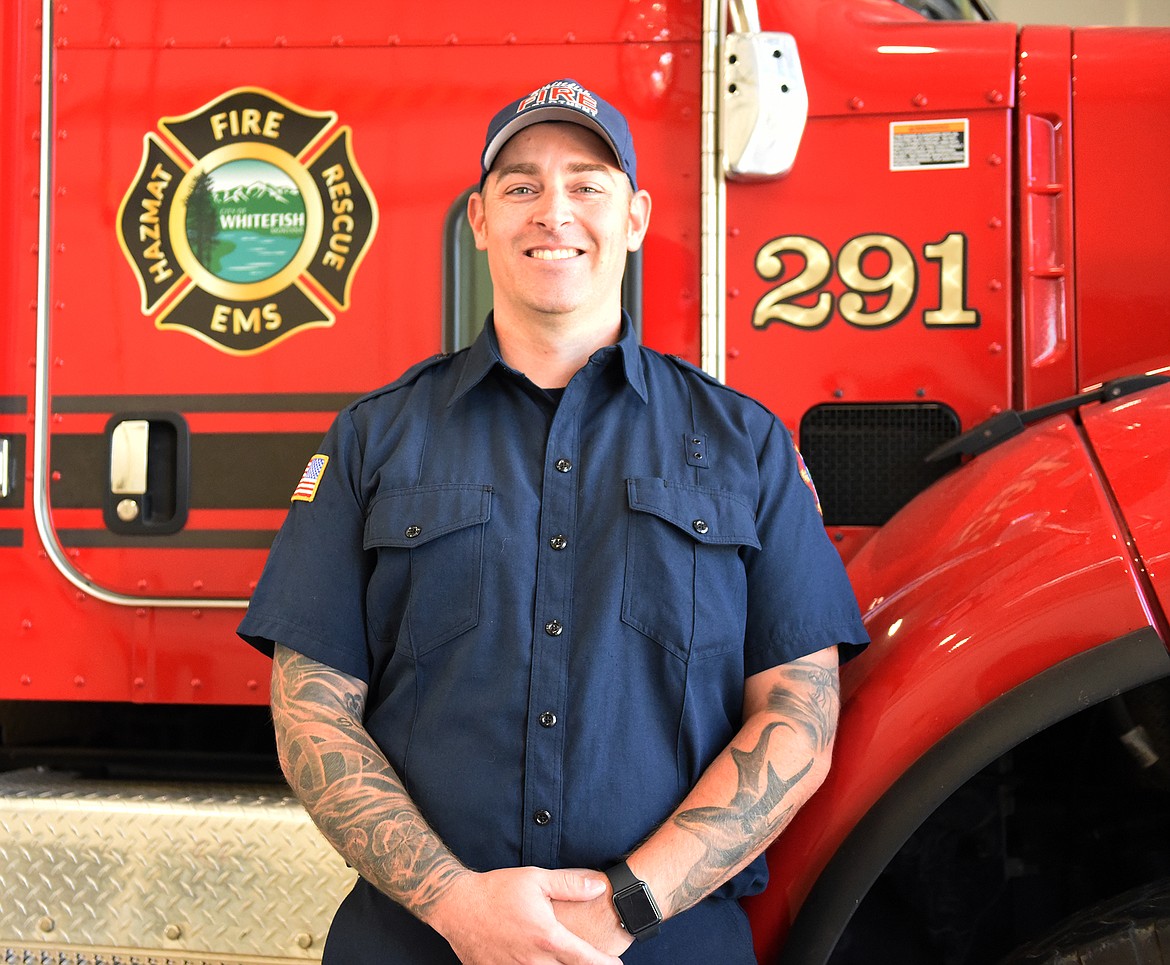 Fire Chief Cole Hadley started his new position with the Whitefish Fire Department on Aug. 28. (Julie Engler/Whitefish Pilot)