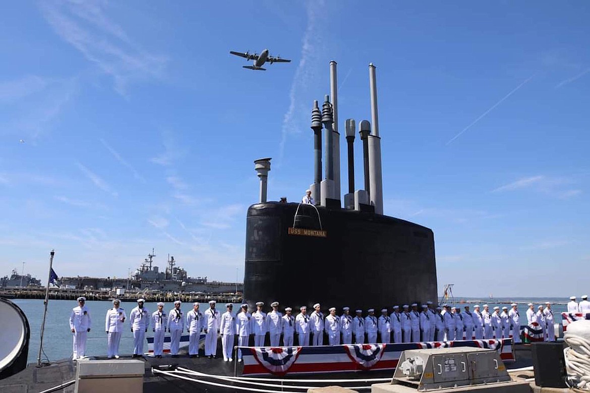 The USS Montana. (Photo courtesy Montana Historical Society)