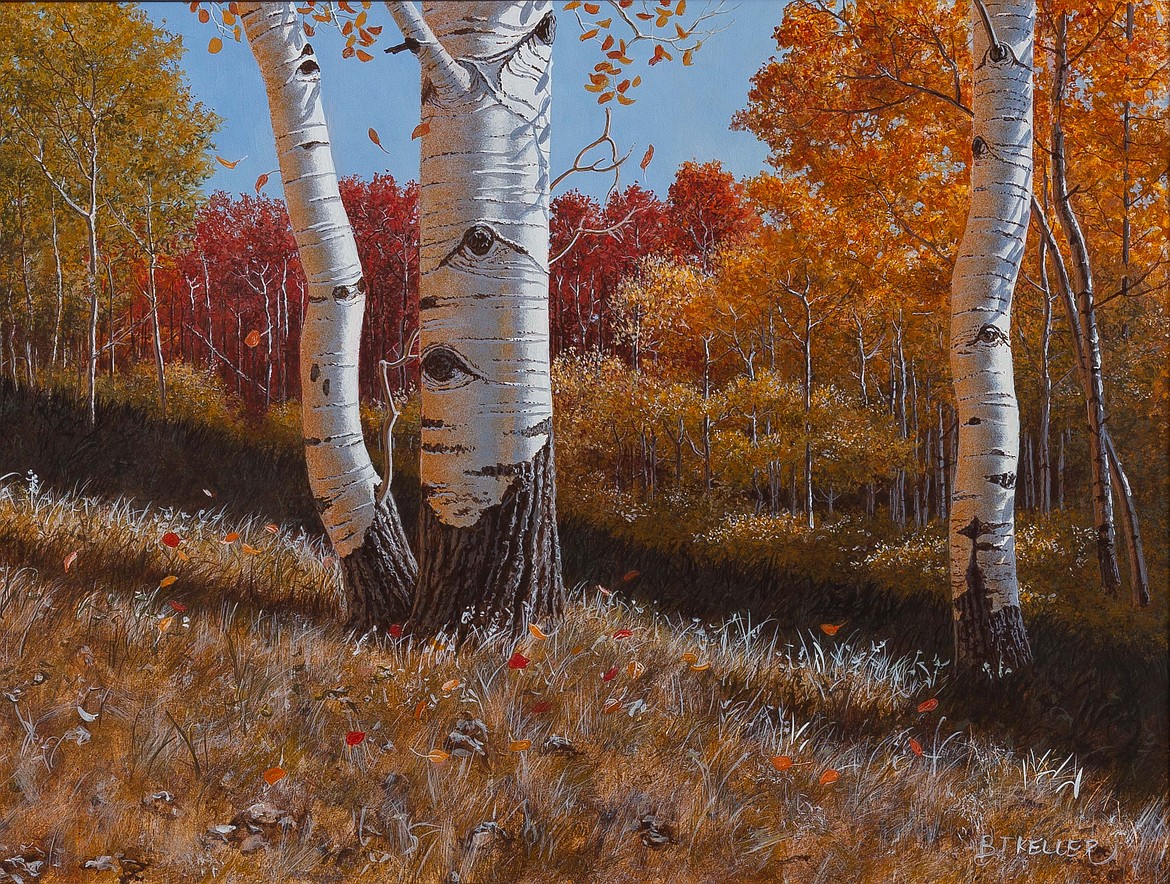 "Autumnal" by Colorado artist Brian T. Keller.