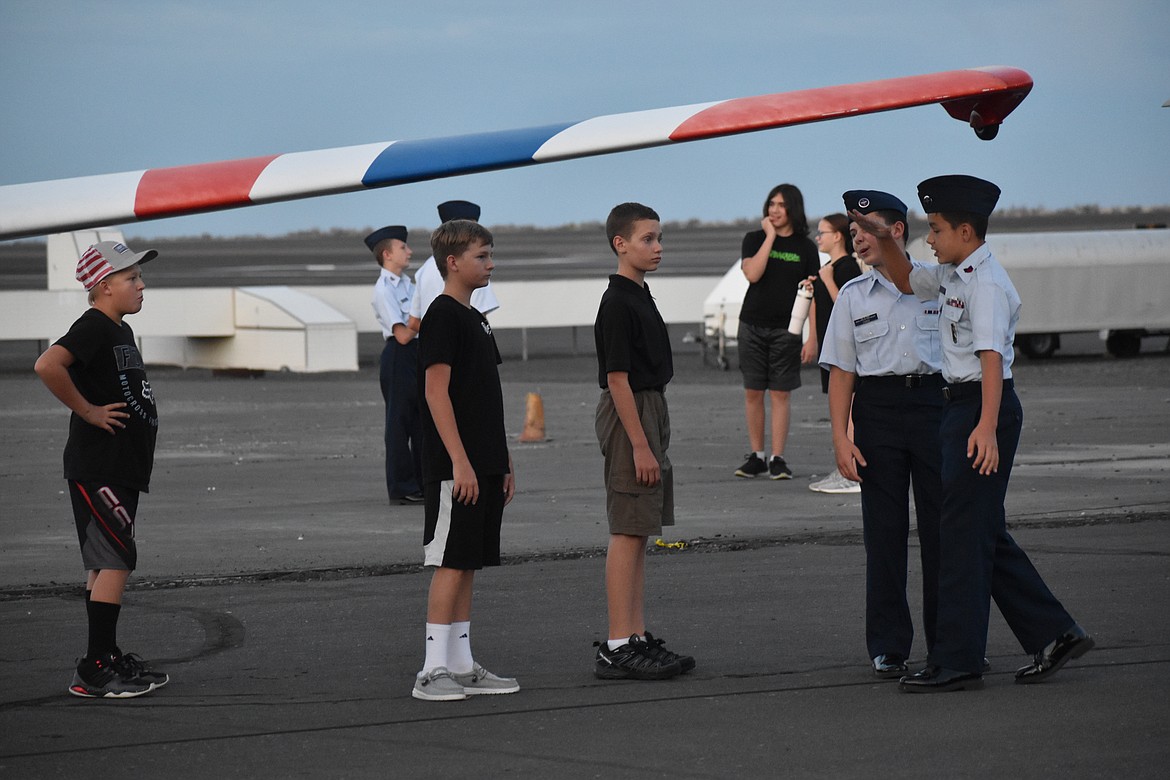 Cadets have the opportunity to have unique experiences through the Civil Air Patrol program that other children do not, Jonathan Henke, health services officer for the local squadron told attendees of the open house.