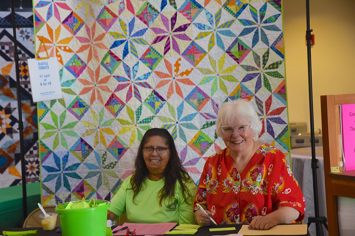 Kootenai Valley Quilt Guild hosted their annual quilt show this weekend at the Memorial Center in Libby. (Hannah Chumley/ The Western News)