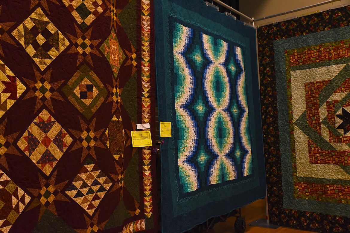 Kootenai Valley Quilt Guild hosted their annual quilt show this weekend at the Memorial Center in Libby. (Hannah Chumley/ The Western News)