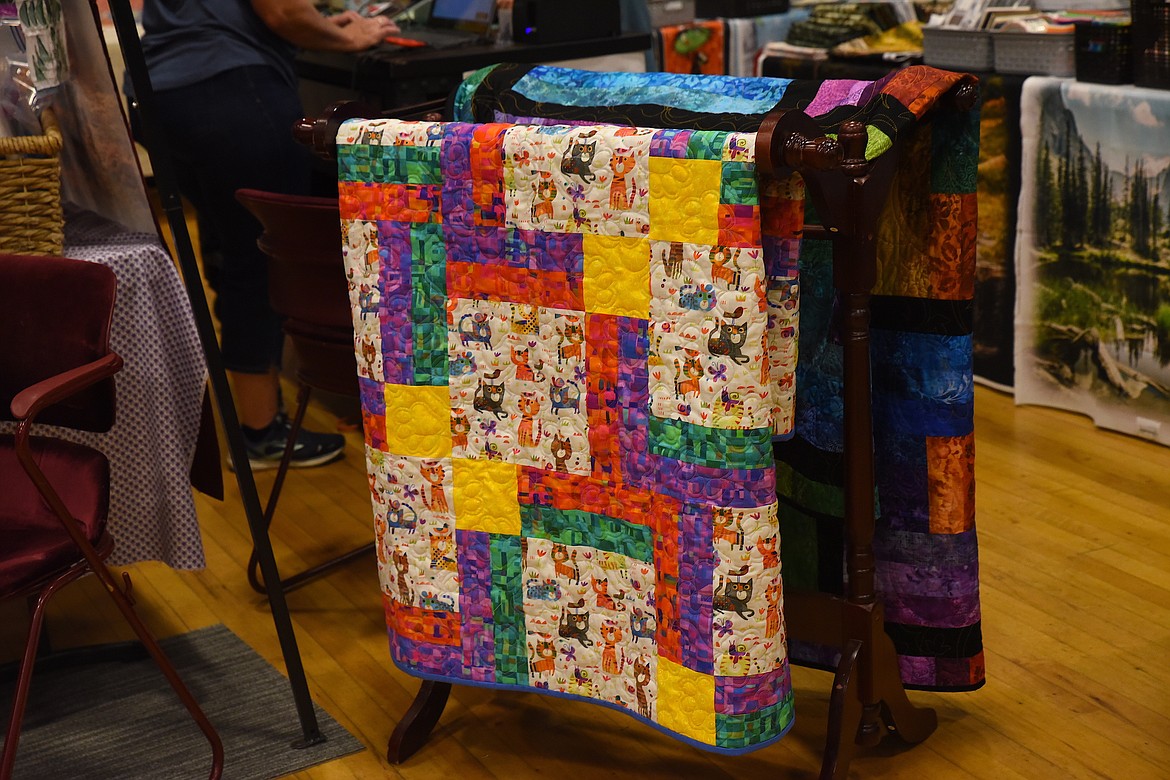 Kootenai Valley Quilt Guild hosted their annual quilt show this weekend at the Memorial Center in Libby. (Hannah Chumley/ The Western News)