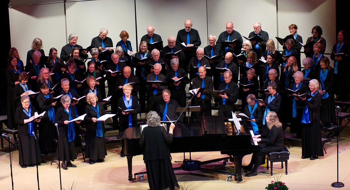 The Valley Voices Community Choir performs. (Courtesy photo)