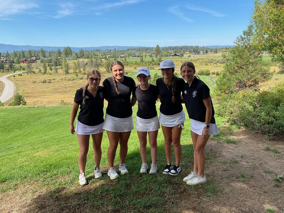 Courtesy photo
The Coeur d'Alene girls golf team finished third in the inaugural Mike McCrady Memorial Tournament on Tuesday at Jug Mountain Ranch Golf Course in McCall.