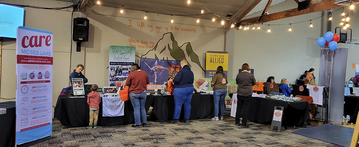 Exhibitors had information and volunteer opportunities available at the 2022 Care Fair. The 2023 Care Fair is Saturday at Youth Dynamics in Moses Lake.