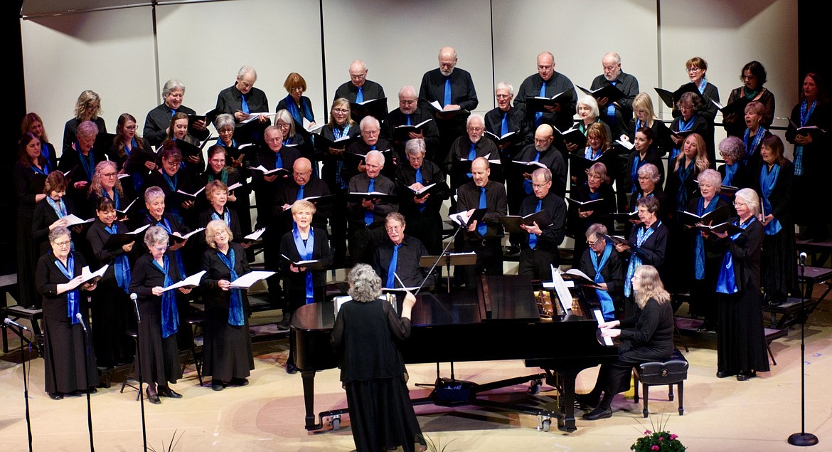 The Valley Voices Community Choir starts fall rehearsals Sept. 18 at Flathead High School. People are invited to join. (Courtesy photo)