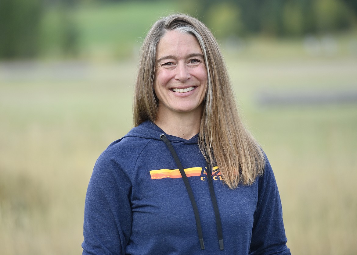 Lynn Foster is the chair of the nonprofit Foy’s to Blacktail Trails which works to grow and maintain the Foy’s to Blacktail trail system. She joined the group’s board in 2019. (Heidi Desch/Daily Inter Lake)