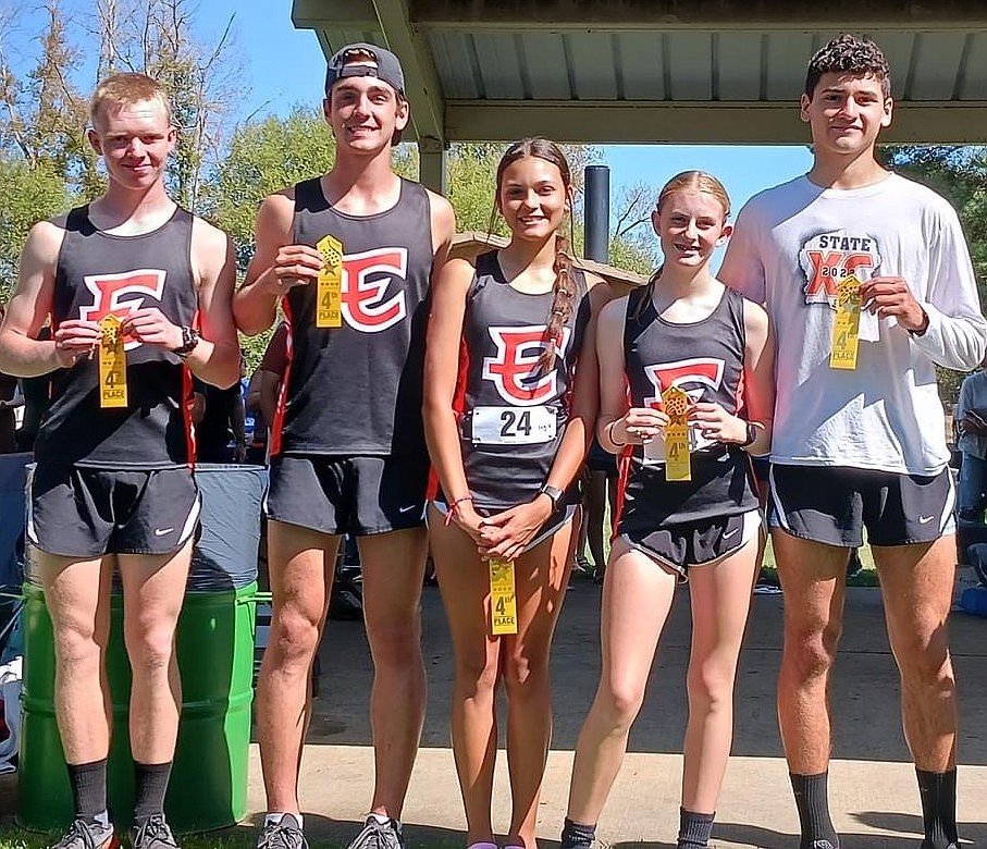 Ephrata athletes smile after competing at Ellensburg Relays this past weekend.