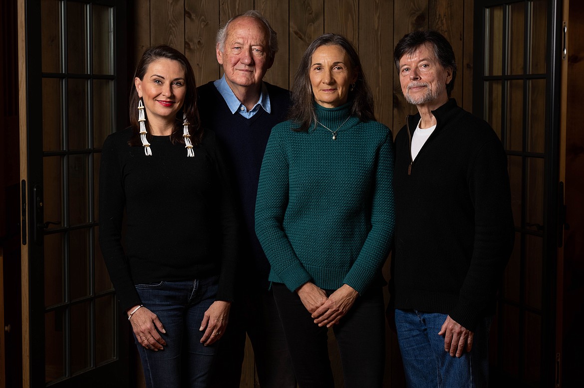 Those behind “The American Buffalo” film include Ken Burns, Dayton Duncan, Julie Dunfey and Julianna Brannum. (Photo courtesy of Steve Holmes Photography)