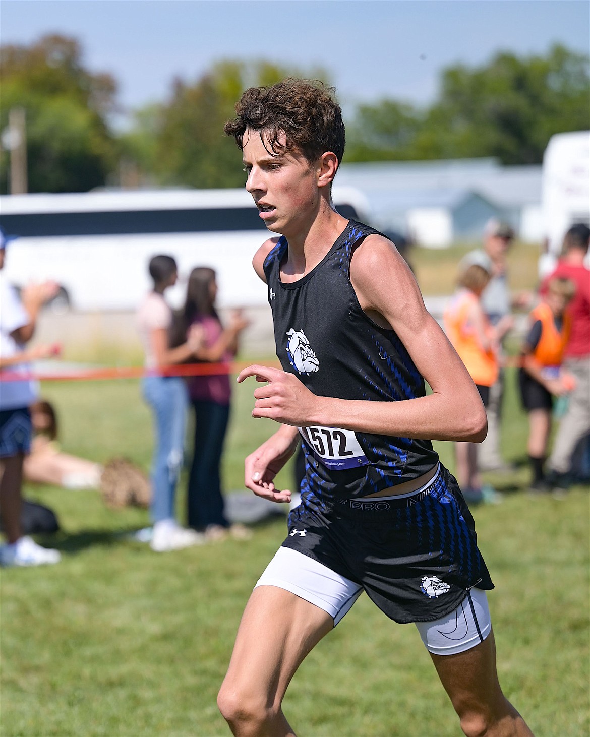 Hayden Smith came in fourth in last Tuesday's Mission XC Invite. (Christa Umphrey photo)