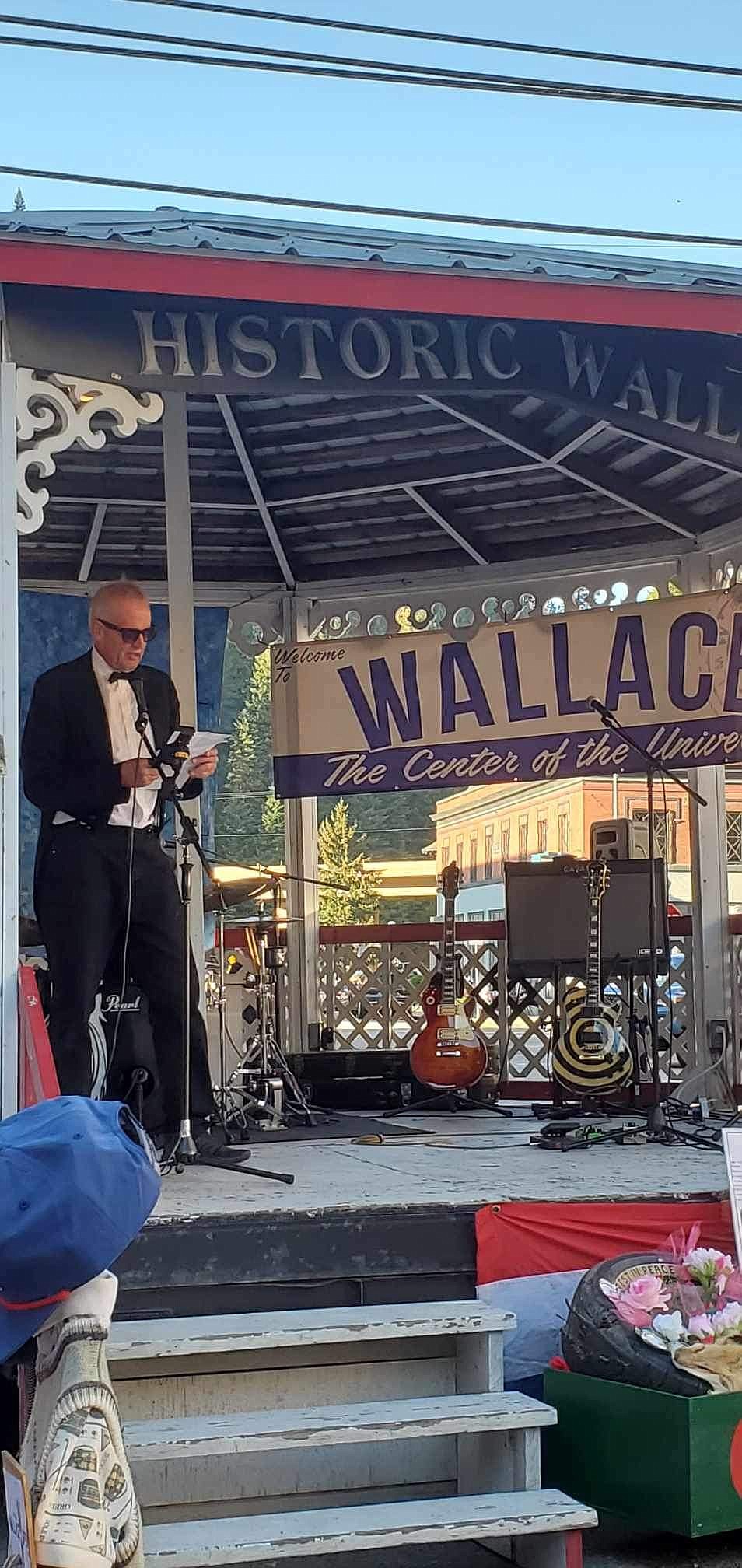 Live music and a putt-putt tournament were all part of the fun Sept. 16 as the city of Wallace celebrated being the "Center of the Universe."