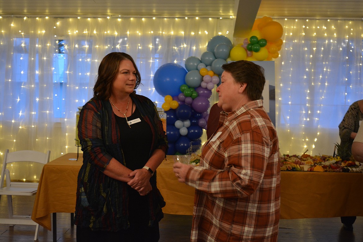 Maggie Johnson (left) is the executive director of the newly formed Shakespeare Coeur d'Alene group.