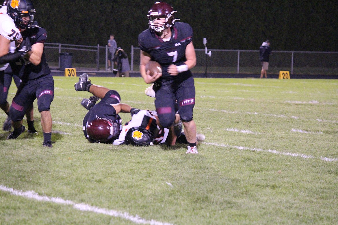 Wahluke’s 48-7 loss to Zillah on Friday dropped the Warriors to 1-3 this season.