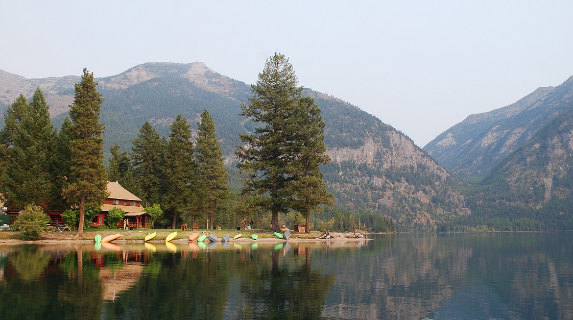 A view of the Holland Lake Lodge. (Alex Sakariassen/MTFP)