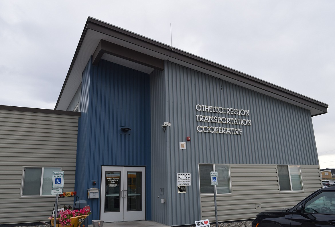 The Othello Region Transportation Cooperative building, which houses the Othello Transportation Department, is where students will practice for their commercial driver's license with the district’s new program.