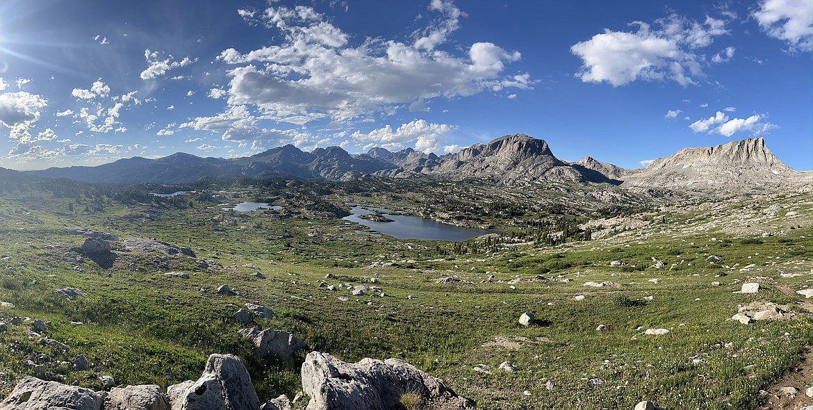 Brendan Hickman snaps a photo of Wyoming's backcountry. (photo provided)