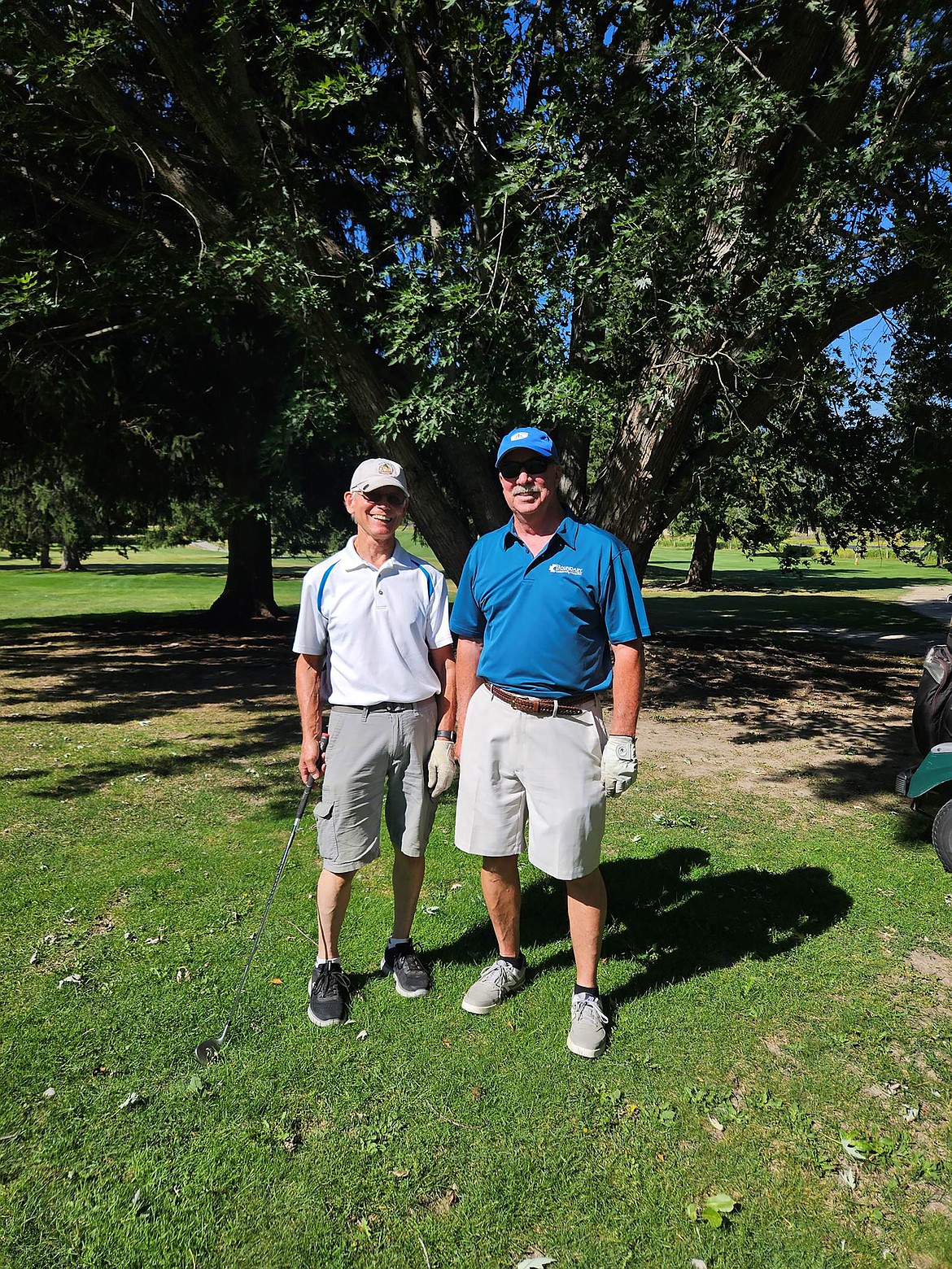 Golfers are pictured at the 15th annual Fry Healthcare Foundation Golf Tournament.