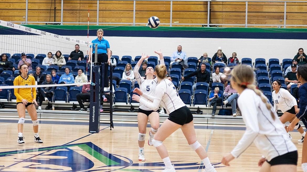 The Big Bend Lady Vikings fell in three sets to North Idaho College on Wednesday.