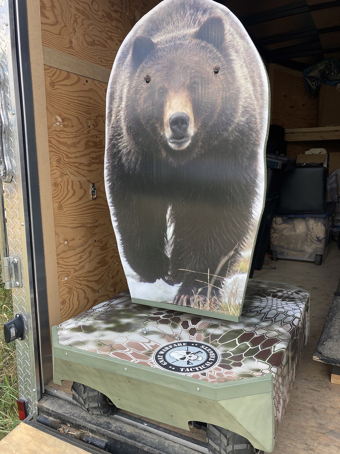 Residents will have a chance to test how they would fare against a charging grizzly thanks to Idaho Fish and Games's new remote control bear. One of many events taking part at this weekend's Bear Fair in Boundary county, the remote control will give residents a chance to see just how fast the bears can run.